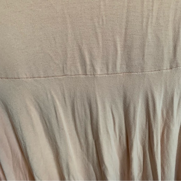 Agnes & Dora Blush Pink Swing Tunic Length Vest size XL with Pockets - Picture 5 of 8